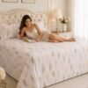 Restore Hibiscus Queen Bedsheet Set