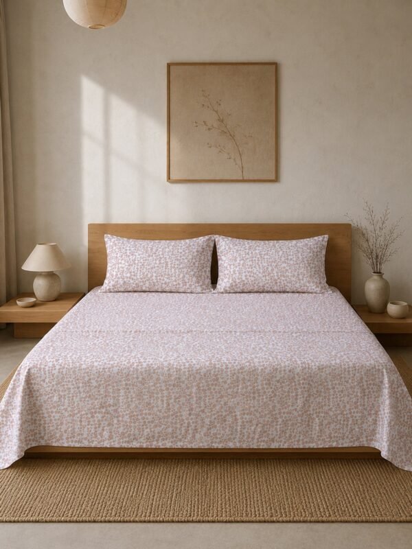 890101231973_2-1.jpg Restore Parijaat King Bedsheet Set