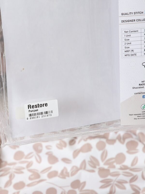 890101231973_7-1.jpg Restore Parijaat King Bedsheet Set