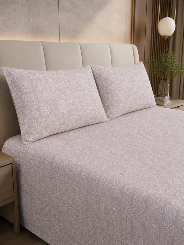 890101231980_3-1.jpg Restore Parijaat King Bedsheet Set