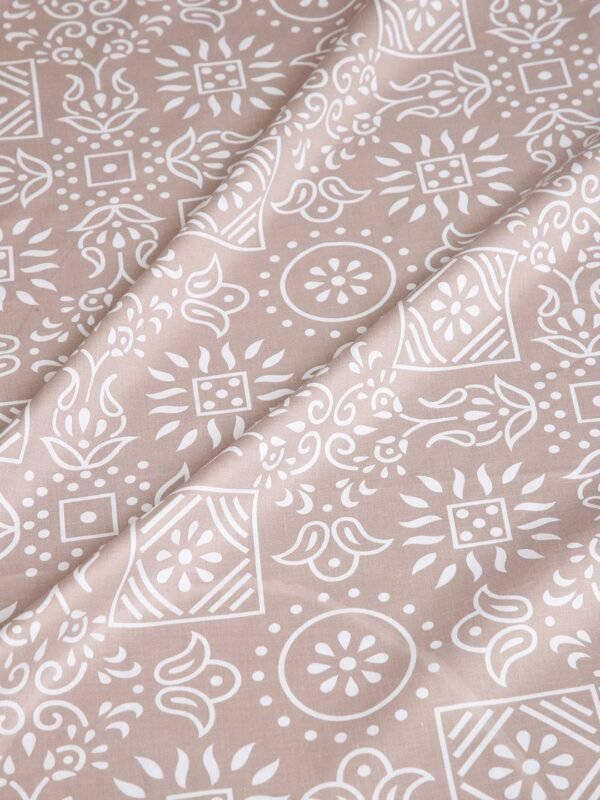 Restore Parijaat-Heritage Floral Collection King Size Bedsheet with 2 Pillow Covers