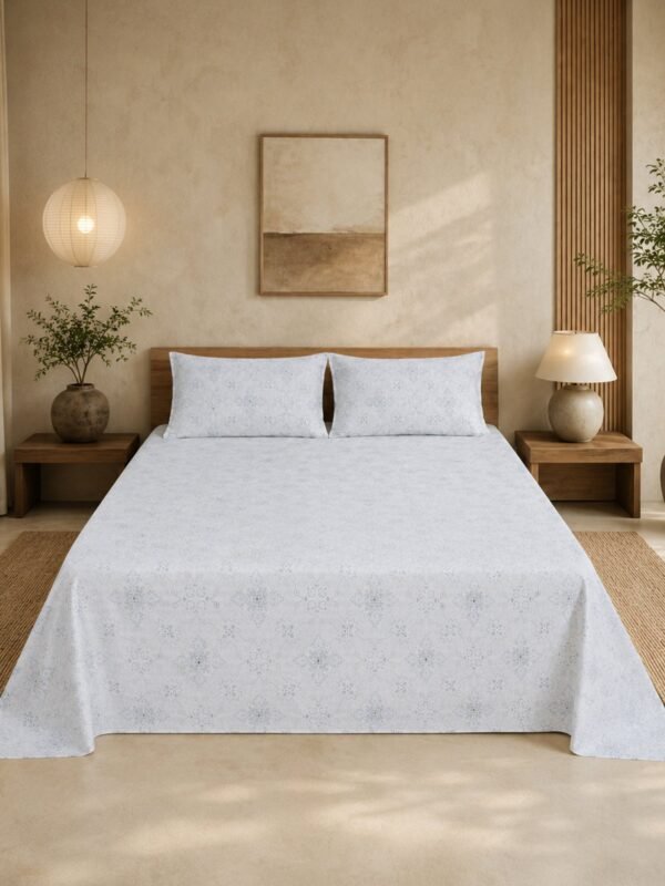 890101232161_2-1.jpg Restore Gulmohar Queen Bedsheet Set