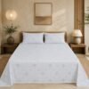 Restore Gulmohar-Timeless Heritage Collection Queen Size Bedsheet with 2 Pillow Covers