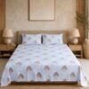 890101232222_2-1.jpg Restore Gulmohar Queen Bedsheet Set