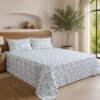 890101232260_1-1.jpg Restore Gulmohar Queen Bedsheet Set