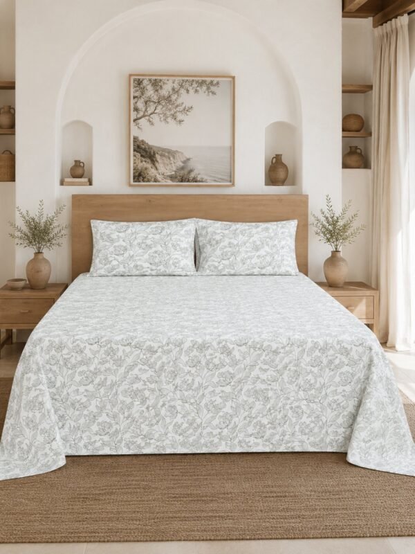 890101232321_2-1.jpg Restore Gulmohar Queen Bedsheet Set