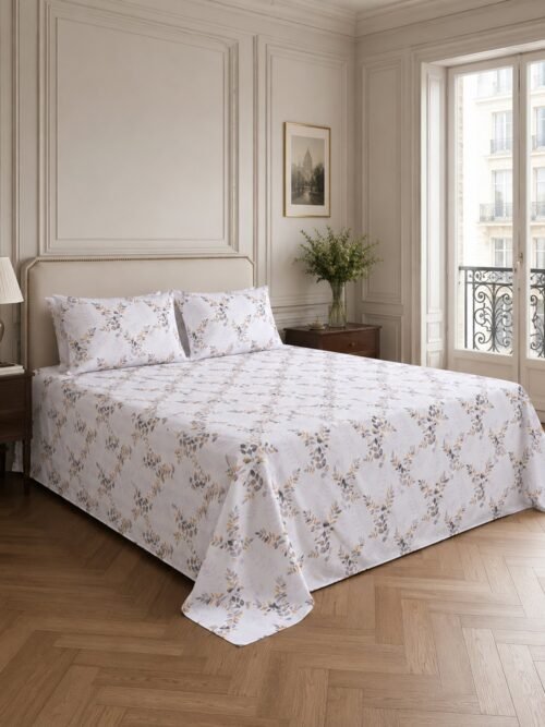 Restore Gulmohar Queen Bedsheet Set