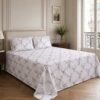 Restore Gulmohar-Timeless Heritage Collection Queen Size Bedsheet with 2 Pillow Covers