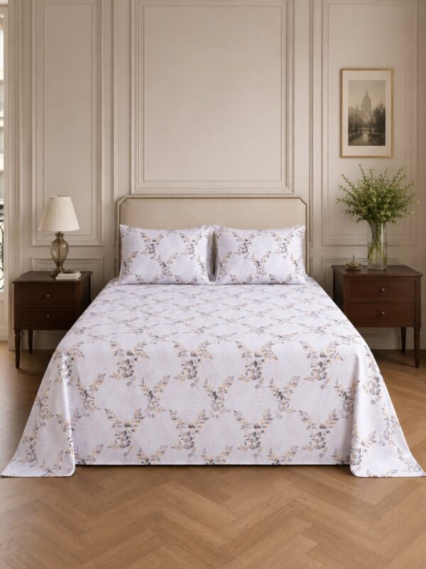 890101232369_2-1.jpg Restore Gulmohar Queen Bedsheet Set
