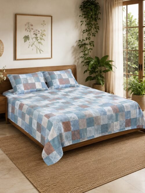 Restore Gulmohar Queen Bedsheet Set