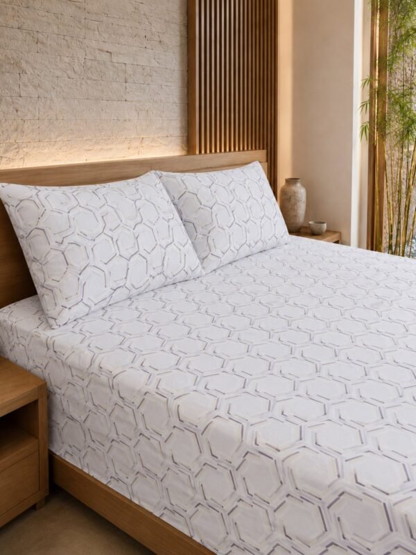 Restore Gulmohar Queen Bedsheet Set
