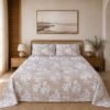 Restore Gulmohar-Timeless Heritage Collection Queen Size Bedsheet with 2 Pillow Covers