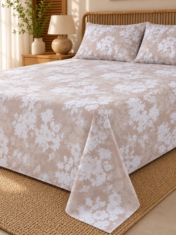 890101232536_3-1.jpg Restore Gulmohar Queen Bedsheet Set