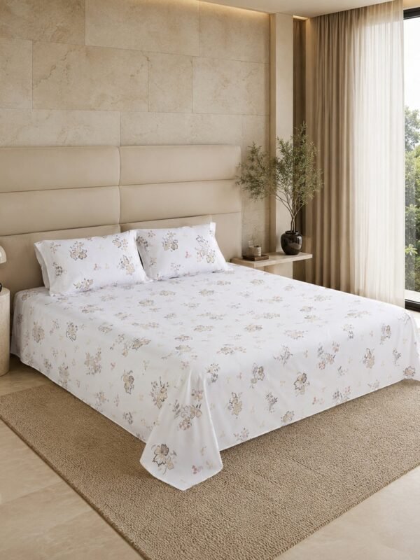 890101232659_1-1.jpg Restore Gulmohar Queen Bedsheet Set