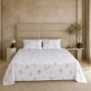 Restore Gulmohar-Timeless Heritage Collection Queen Size Bedsheet with 2 Pillow Covers