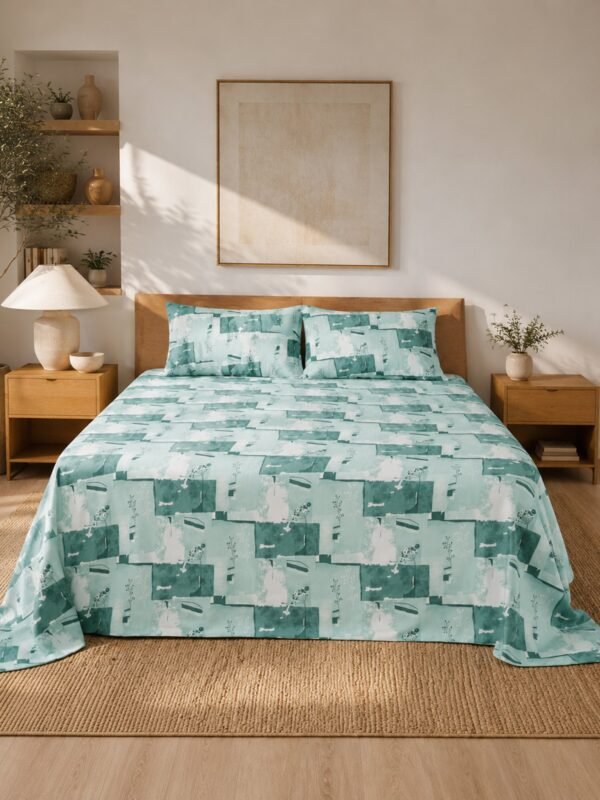 890101232680_2-1.jpg Restore Gulmohar Queen Bedsheet Set
