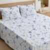 Restore Gulmohar-Timeless Heritage Collection Queen Size Bedsheet with 2 Pillow Covers