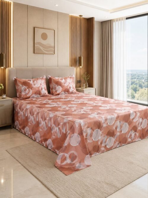 890101232734_1-1.jpg Restore Zinnia Queen Bedsheet Set