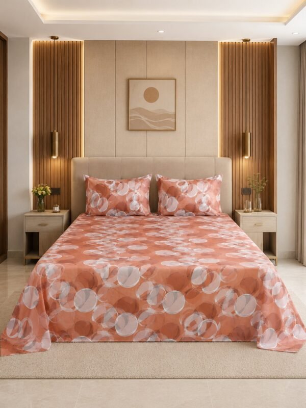 Restore Zinnia Queen Bedsheet Set