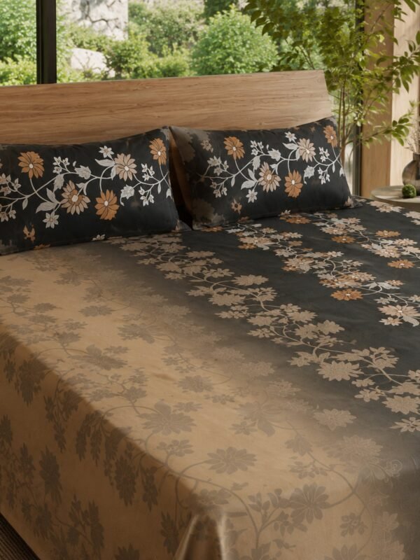 890101232888_3-1.jpg Restore Zinnia Queen Bedsheet Set