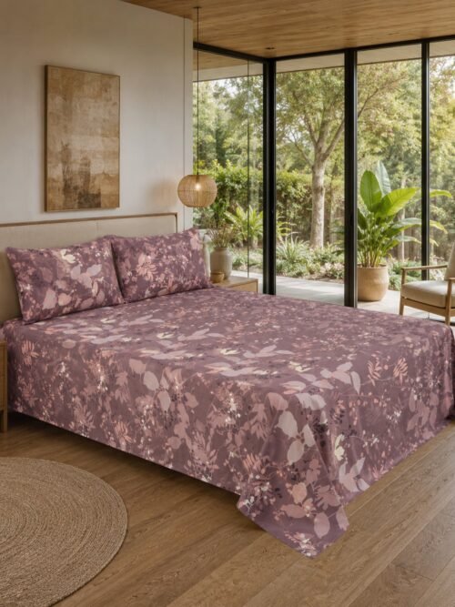 Restore Zinnia Queen Bedsheet Set