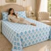 890101232994_4-1.jpg Restore Hibiscus Queen Bedsheet Set