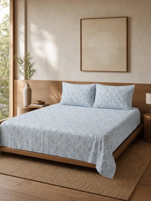 Restore Aaranya King Bedsheet Set