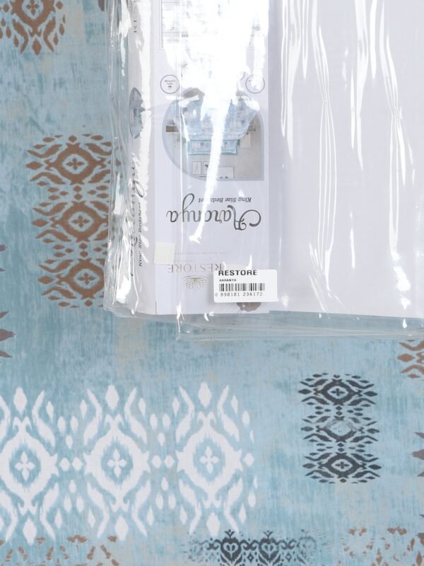 890101234172_7-1.jpg Restore Aaranya King Bedsheet Set