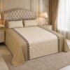 Restore Aaranya-Botanical Minimalist Collection King Size Bedsheet with 2 Pillow Covers