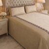 Restore Aaranya-Botanical Minimalist Collection King Size Bedsheet with 2 Pillow Covers