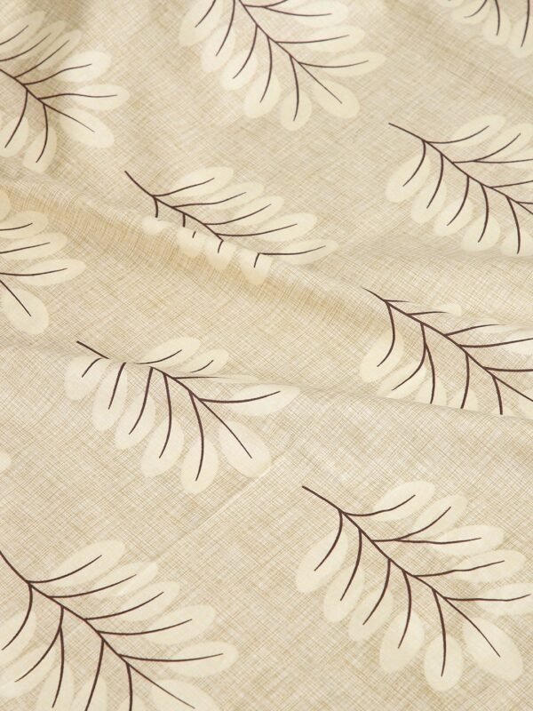 Restore Aaranya-Botanical Minimalist Collection King Size Bedsheet with 2 Pillow Covers