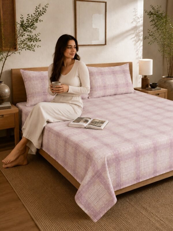 890101234226_4-1.jpg Restore Aaranya King Bedsheet Set