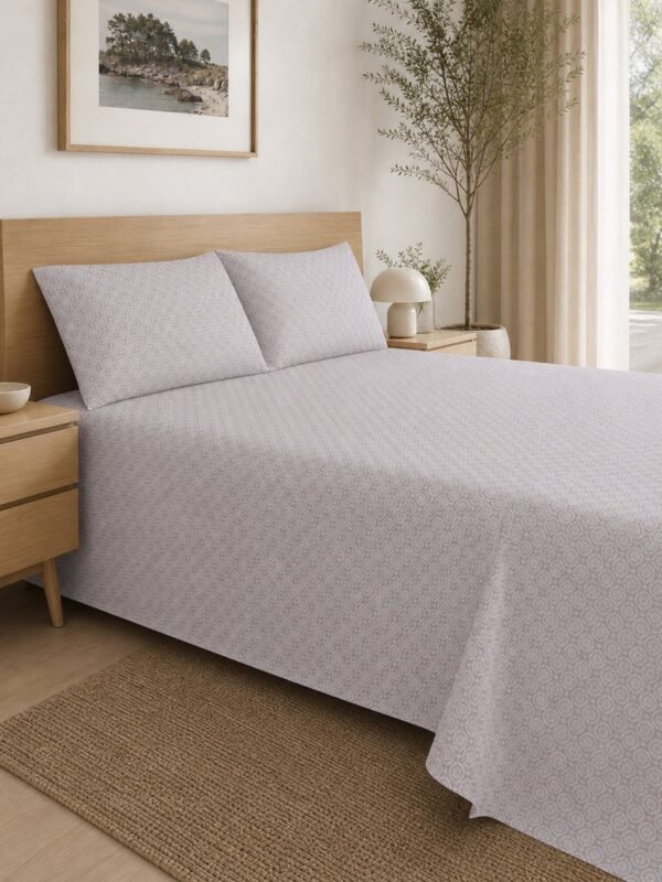 890101234257_3-1.jpg Restore Parijaat King Bedsheet Set