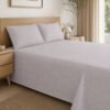 Restore Parijaat-Heritage Floral Collection King Size Bedsheet with 2 Pillow Covers