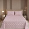 Restore Aaranya-Botanical Minimalist Collection King Size Bedsheet with 2 Pillow Covers
