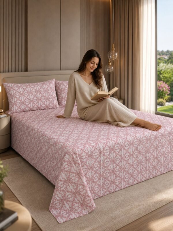890101234448_4-1.jpg Restore Aaranya King Bedsheet Set