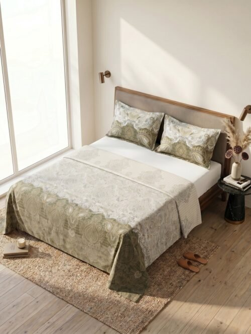 Restore Aaranya King Bedsheet Set
