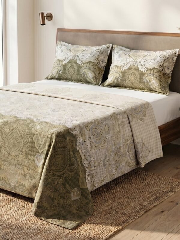 890101234462_3-1.jpg Restore Aaranya King Bedsheet Set