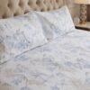 Restore Aaranya-Botanical Minimalist Collection King Size Bedsheet with 2 Pillow Covers