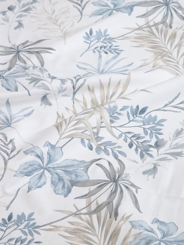 Restore Aaranya-Botanical Minimalist Collection King Size Bedsheet with 2 Pillow Covers
