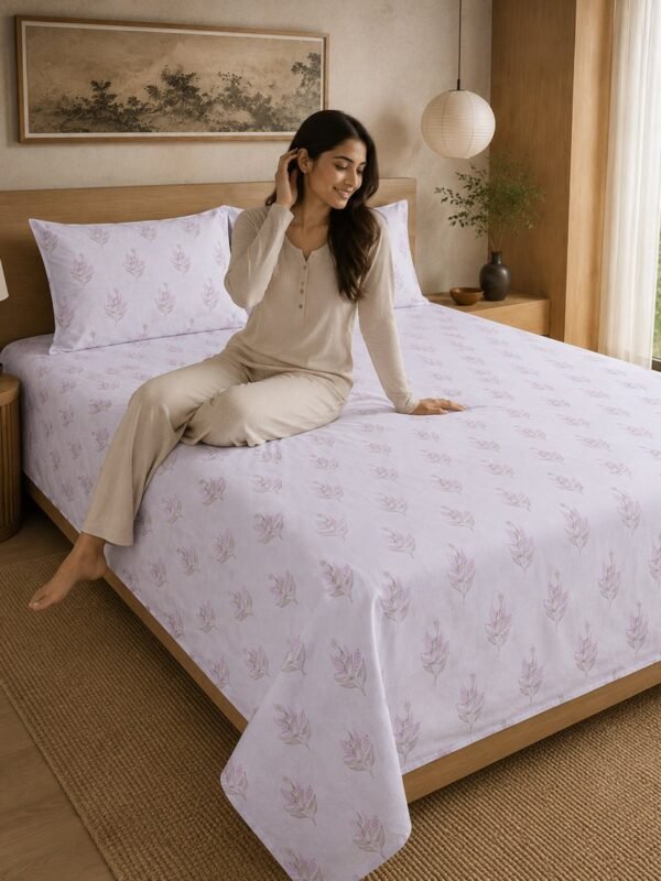 Restore Aaranya King Bedsheet Set