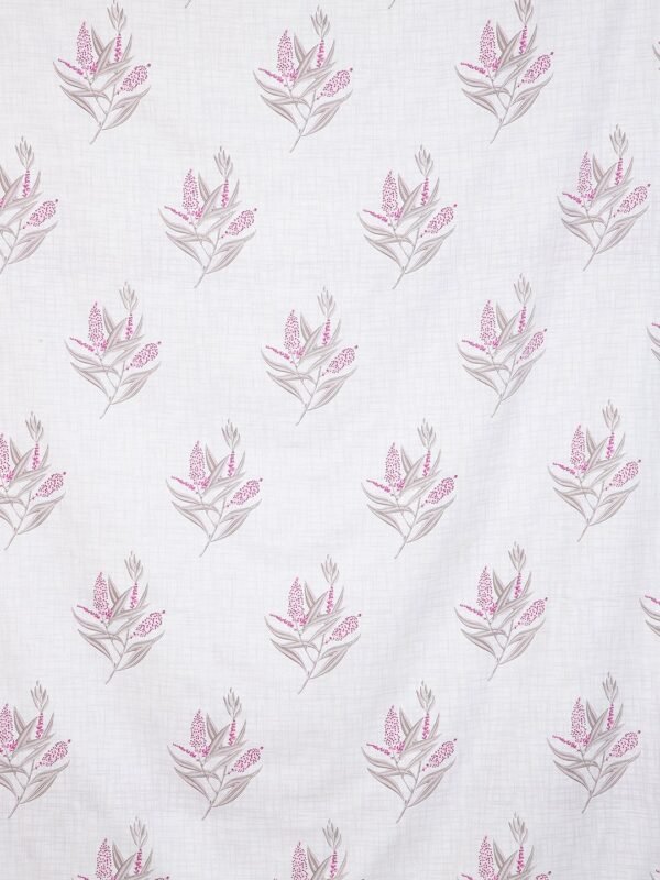 Restore Aaranya-Botanical Minimalist Collection King Size Bedsheet with 2 Pillow Covers