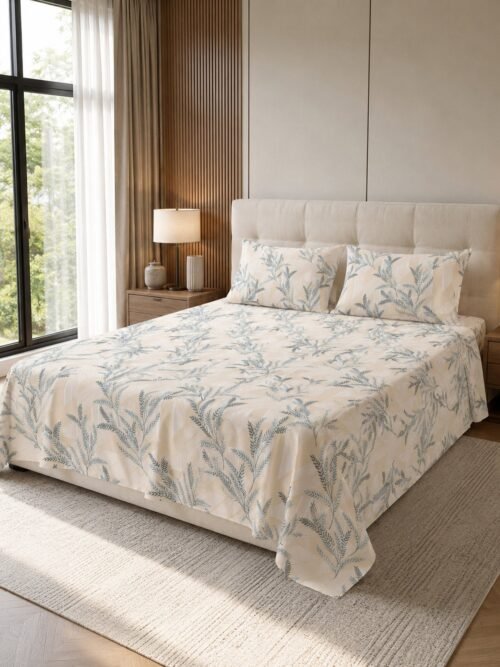 Restore Camellia Queen Bedsheet Set