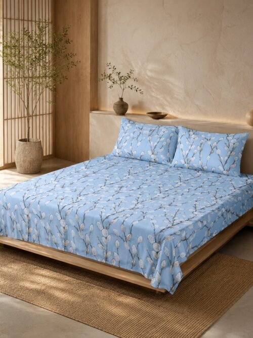 Restore Camellia Queen Bedsheet Set