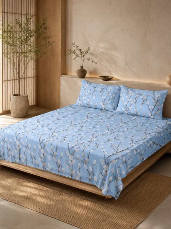 Restore Camellia Queen Bedsheet Set