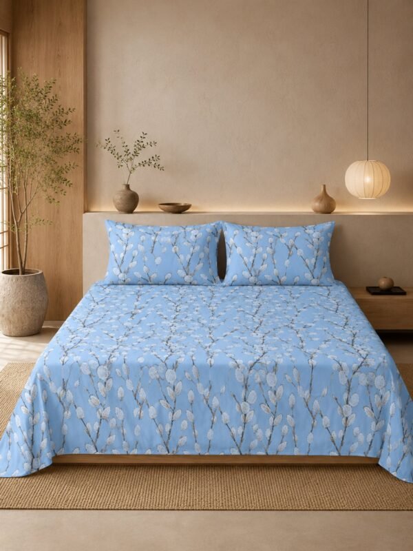 Restore Camellia Queen Bedsheet Set