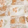 Restore Camellia-Abstract Elegance Collection Queen Size Bedsheet with 2 Pillow Covers