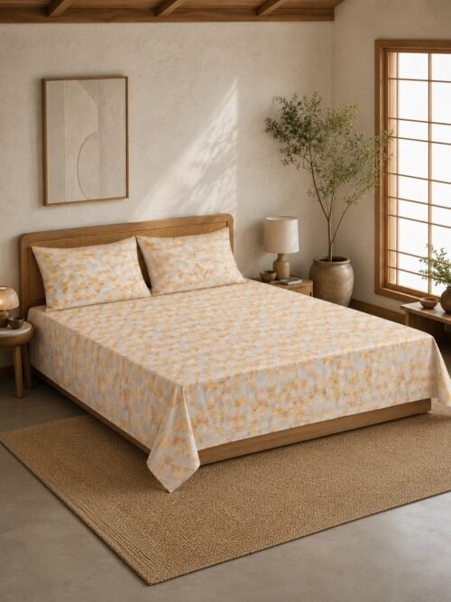Restore Camellia Queen Bedsheet Set
