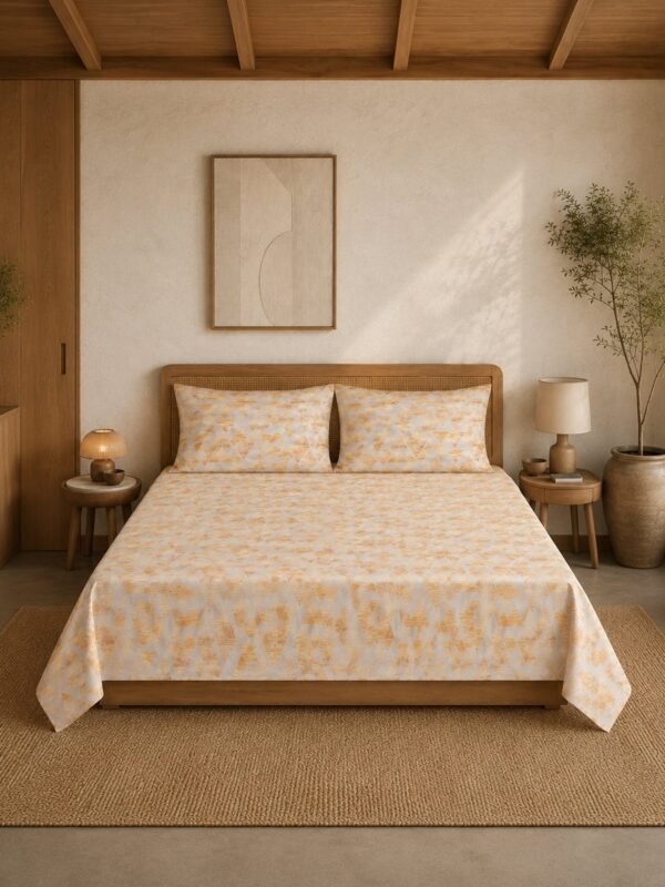 Restore Camellia Queen Bedsheet Set