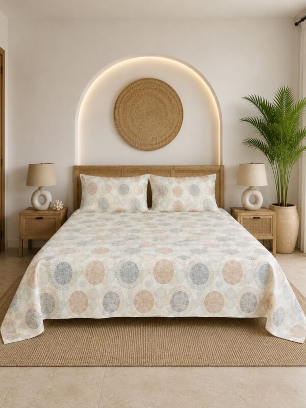 Restore Camellia Queen Bedsheet Set